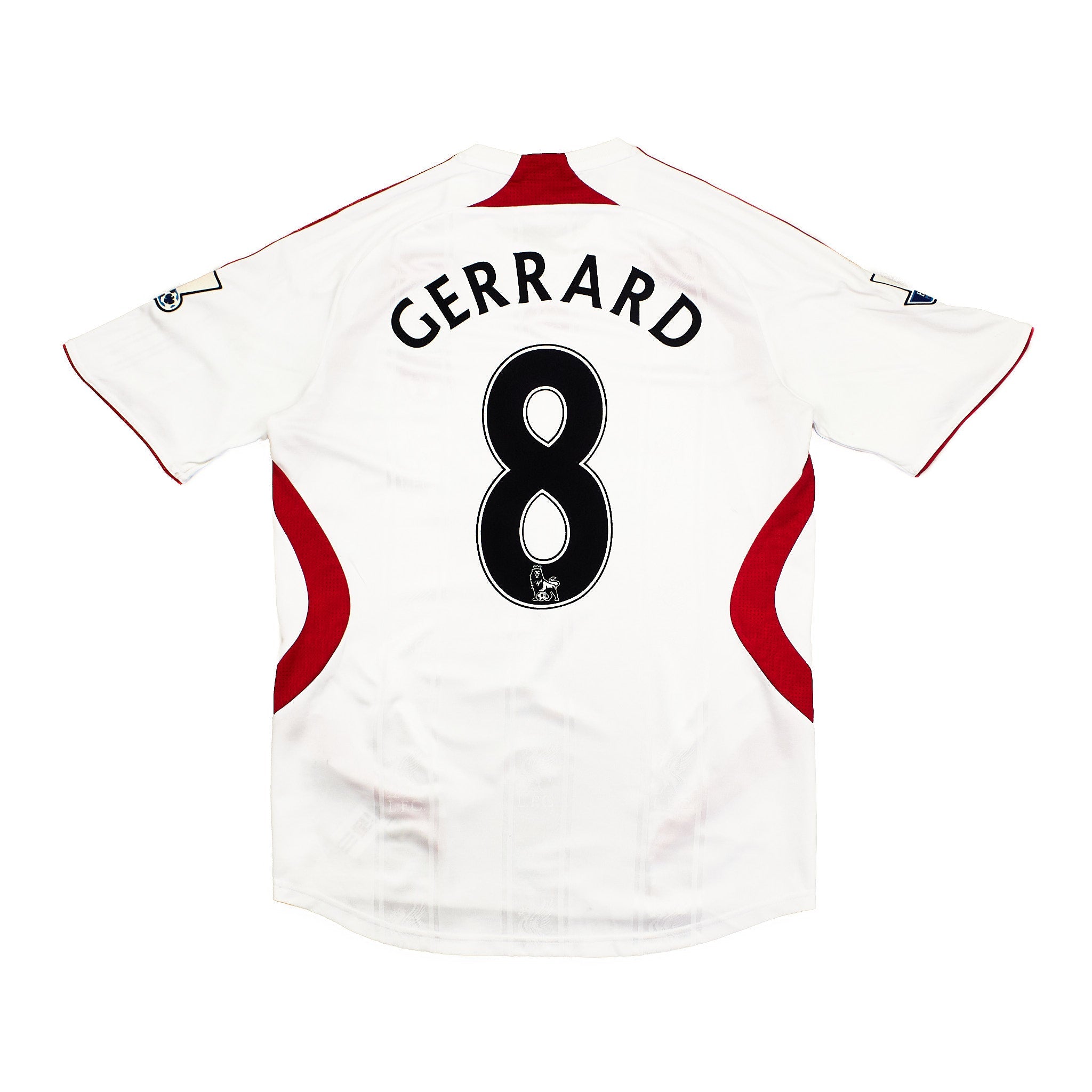 Buy 2007/08 Liverpool Gerrard 8 Away Shirt (M) Adidas ~ Free worldwide shipping ~ Authentic Vintage Football Shirts from Cult Kits