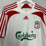 Shop 2007/08 LIVERPOOL GERRARD #8 AWAY SHIRT (M) ADIDAS, classic football shirts, vintage football shirts & retro soccer jerseys at Cult Kits