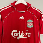 Shop 2007/08 LIVERPOOL GERRARD #8 HOME SHIRT (S) ADIDAS, classic football shirts, vintage football shirts & retro soccer jerseys at Cult Kits