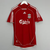 Shop 2007/08 LIVERPOOL GERRARD #8 HOME SHIRT (S) ADIDAS, classic football shirts, vintage football shirts & retro soccer jerseys at Cult Kits