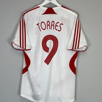 2007/08 LIVERPOOL TORRES 9 AWAY SHIRT (M) ADIDAS - Cult Kits - Medium - Buy Vintage Football Shirts, Authentic Retro Football Shirts For Sale, Classic Football Shirts & Soccer Jersey