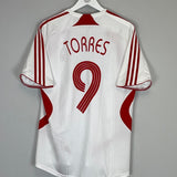 2007/08 LIVERPOOL TORRES 9 AWAY SHIRT (M) ADIDAS - Cult Kits - Medium - Buy Vintage Football Shirts, Authentic Retro Football Shirts For Sale, Classic Football Shirts & Soccer Jersey