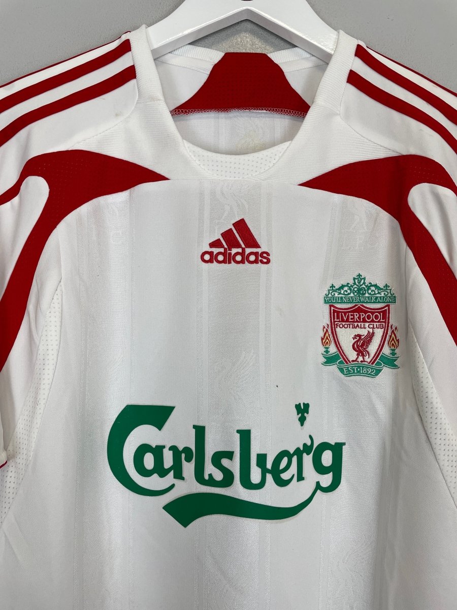 2007/08 LIVERPOOL TORRES 9 AWAY SHIRT (M) ADIDAS - Cult Kits - Medium - Buy Vintage Football Shirts, Authentic Retro Football Shirts For Sale, Classic Football Shirts & Soccer Jersey