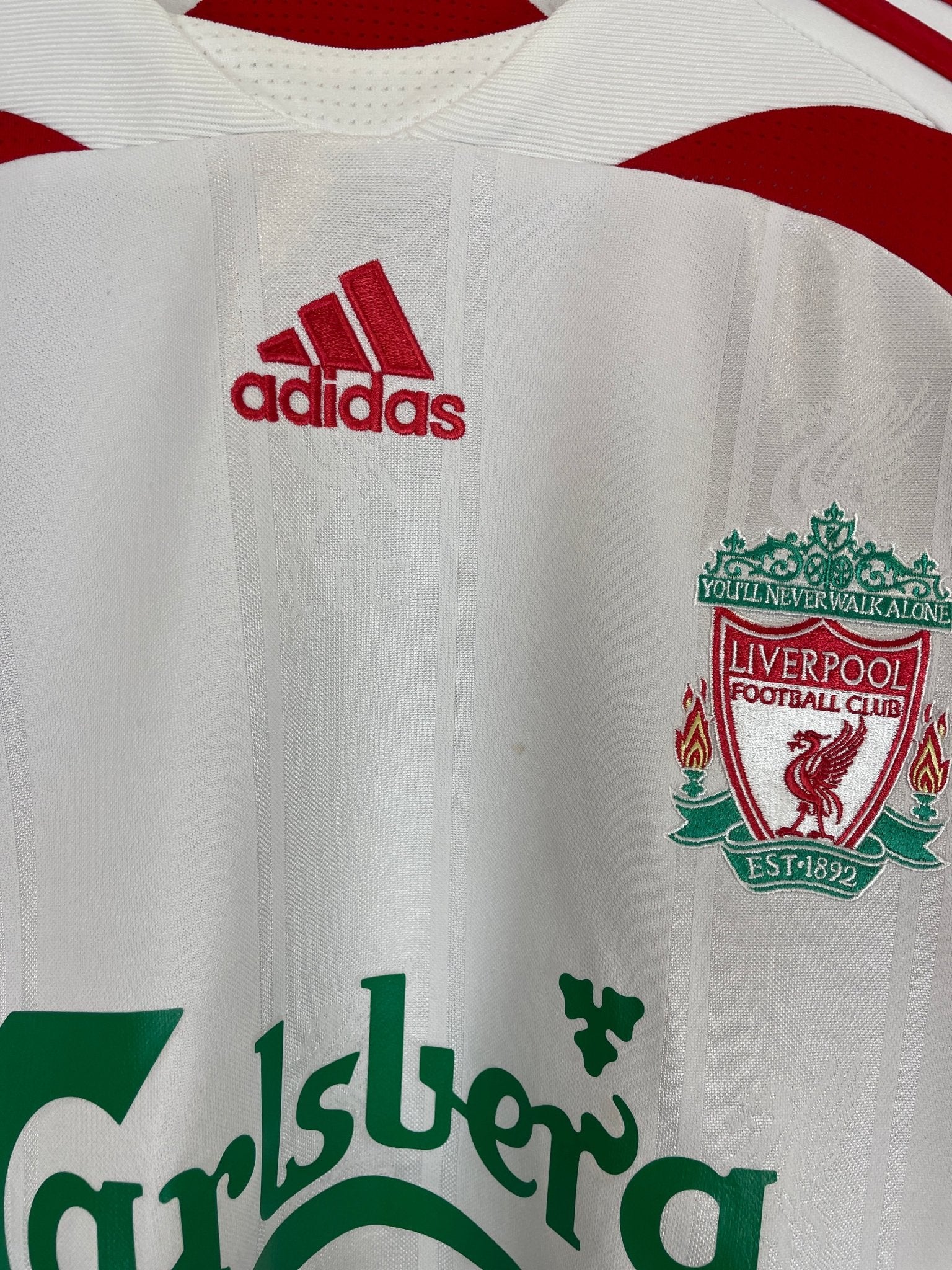 Shop 2007/08 LIVERPOOL TORRES #9 AWAY SHIRT (S) ADIDAS, classic football shirts, vintage football shirts & retro soccer jerseys at Cult Kits