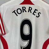 Shop 2007/08 LIVERPOOL TORRES #9 AWAY SHIRT (S) ADIDAS, classic football shirts, vintage football shirts & retro soccer jerseys at Cult Kits