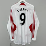 Shop 2007/08 LIVERPOOL TORRES #9 *BNWT* L/S AWAY SHIRT (L) ADIDAS, classic football shirts, vintage football shirts & retro soccer jerseys at Cult Kits