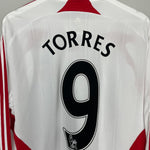 Shop 2007/08 LIVERPOOL TORRES #9 *BNWT* L/S AWAY SHIRT (L) ADIDAS, classic football shirts, vintage football shirts & retro soccer jerseys at Cult Kits