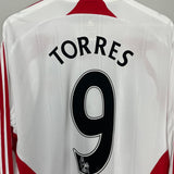 Shop 2007/08 LIVERPOOL TORRES #9 *BNWT* L/S AWAY SHIRT (L) ADIDAS, classic football shirts, vintage football shirts & retro soccer jerseys at Cult Kits