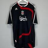 Shop 2007/08 LIVERPOOL TORRES #9 THIRD SHIRT (XL) ADIDAS, classic football shirts, vintage football shirts & retro soccer jerseys at Cult Kits