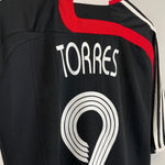 Shop 2007/08 LIVERPOOL TORRES #9 THIRD SHIRT (XL) ADIDAS, classic football shirts, vintage football shirts & retro soccer jerseys at Cult Kits