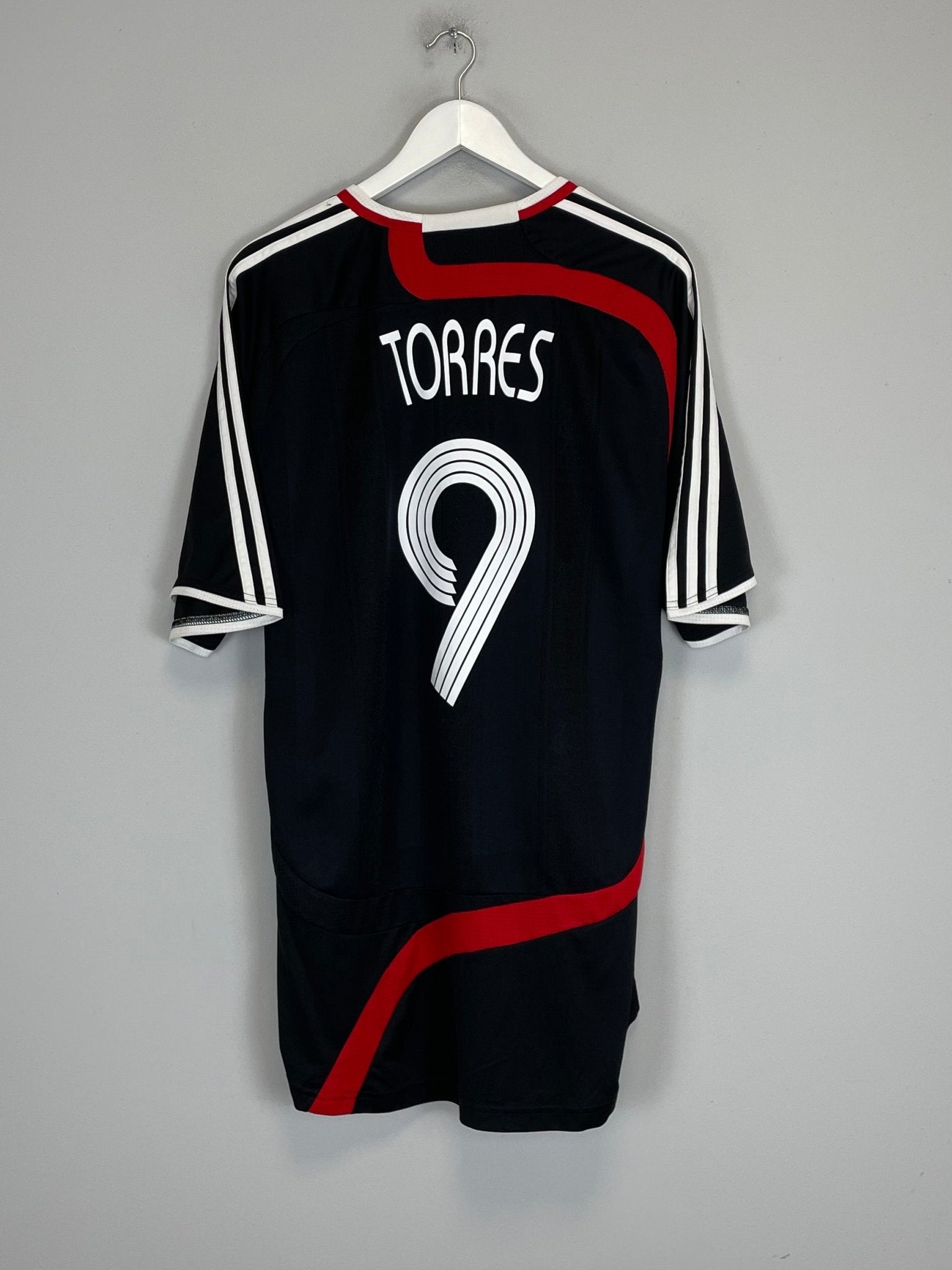 Shop 2007/08 LIVERPOOL TORRES #9 THIRD SHIRT (XL) ADIDAS, classic football shirts, vintage football shirts & retro soccer jerseys at Cult Kits