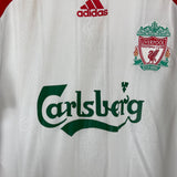 Shop 2007/08 LIVERPOOL VORONIN #10 AWAY SHIRT (L) ADIDAS, classic football shirts, vintage football shirts & retro soccer jerseys at Cult Kits
