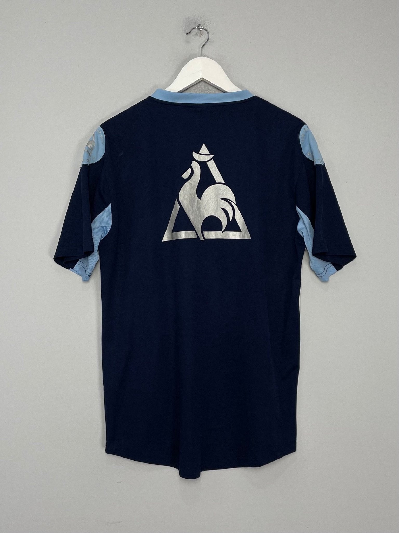 Shop 2007/08 MANCHESTER CITY TRAINING SHIRT (L) LE COQ, classic football shirts, vintage football shirts & retro soccer jerseys at Cult Kits