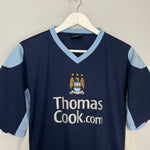 Shop 2007/08 MANCHESTER CITY TRAINING SHIRT (L) LE COQ, classic football shirts, vintage football shirts & retro soccer jerseys at Cult Kits