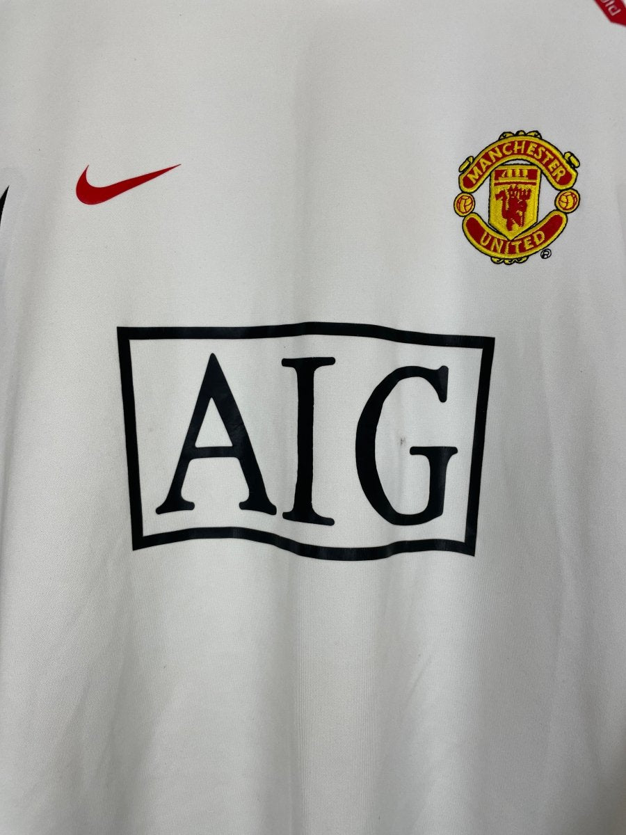 2007/08 MANCHESTER UNITED DRILL TOP (L) NIKE - Cult Kits - Large - Buy Vintage Football Shirts, Authentic Retro Football Shirts For Sale, Classic Football Shirts & Soccer Jersey