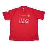 Buy 2007/08 Manchester United Giggs 11 *C/L Final* Home Shirt (XXXL) Nike ~ Free worldwide shipping ~ Authentic Vintage Football Shirts from Cult Kits