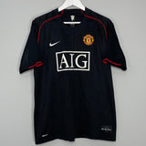 Shop 2007/08 MANCHESTER UNITED RONALDO #7 AWAY SHIRT (L) NIKE, classic football shirts, vintage football shirts & retro soccer jerseys at Cult Kits