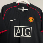 Shop 2007/08 MANCHESTER UNITED RONALDO #7 AWAY SHIRT (L) NIKE, classic football shirts, vintage football shirts & retro soccer jerseys at Cult Kits
