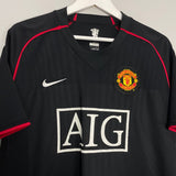 Shop 2007/08 MANCHESTER UNITED RONALDO #7 AWAY SHIRT (L) NIKE, classic football shirts, vintage football shirts & retro soccer jerseys at Cult Kits