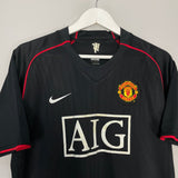 Shop 2007/08 MANCHESTER UNITED RONALDO #7 AWAY SHIRT (L) NIKE, classic football shirts, vintage football shirts & retro soccer jerseys at Cult Kits