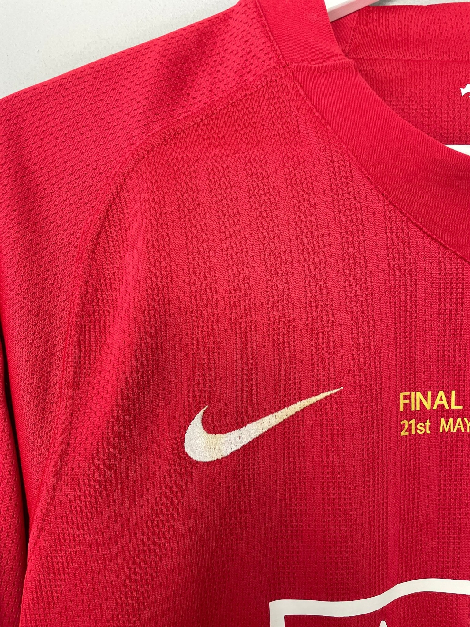 Shop 2007/08 MANCHESTER UNITED RONALDO #7 *C/L FINAL* HOME SHIRT (M) NIKE, classic football shirts, vintage football shirts & retro soccer jerseys at Cult Kits