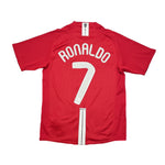 Buy 2007/08 Manchester United Ronaldo 7 Home Shirt (S) Nike ~ Free worldwide shipping ~ Authentic Vintage Football Shirts from Cult Kits