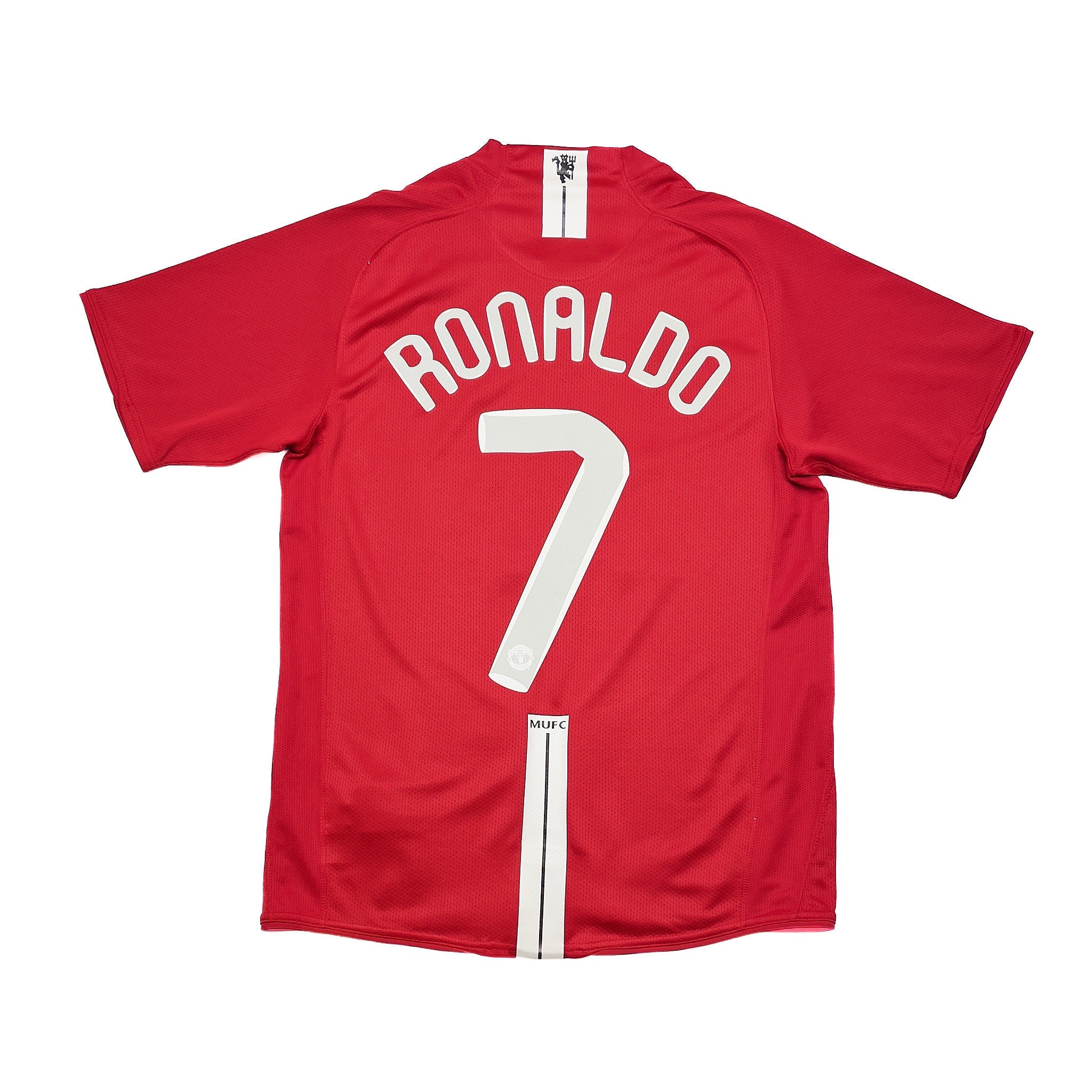Buy 2007/08 Manchester United Ronaldo 7 Home Shirt (S) Nike ~ Free worldwide shipping ~ Authentic Vintage Football Shirts from Cult Kits