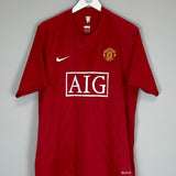 2007/08 MANCHESTER UNITED RONALDO 7 HOME SHIRT (XL) NIKE - Cult Kits - XL - Buy Vintage Football Shirts, Authentic Retro Football Shirts For Sale, Classic Football Shirts & Soccer Jersey