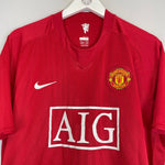 2007/08 MANCHESTER UNITED RONALDO 7 HOME SHIRT (XL) NIKE - Cult Kits - XL - Buy Vintage Football Shirts, Authentic Retro Football Shirts For Sale, Classic Football Shirts & Soccer Jersey