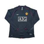 Buy 2007/08 Manchester United Ronaldo 7 L/S Away Shirt (XL) Nike ~ Free worldwide shipping available ~ Authentic Vintage Football Shirts from Cult Kits