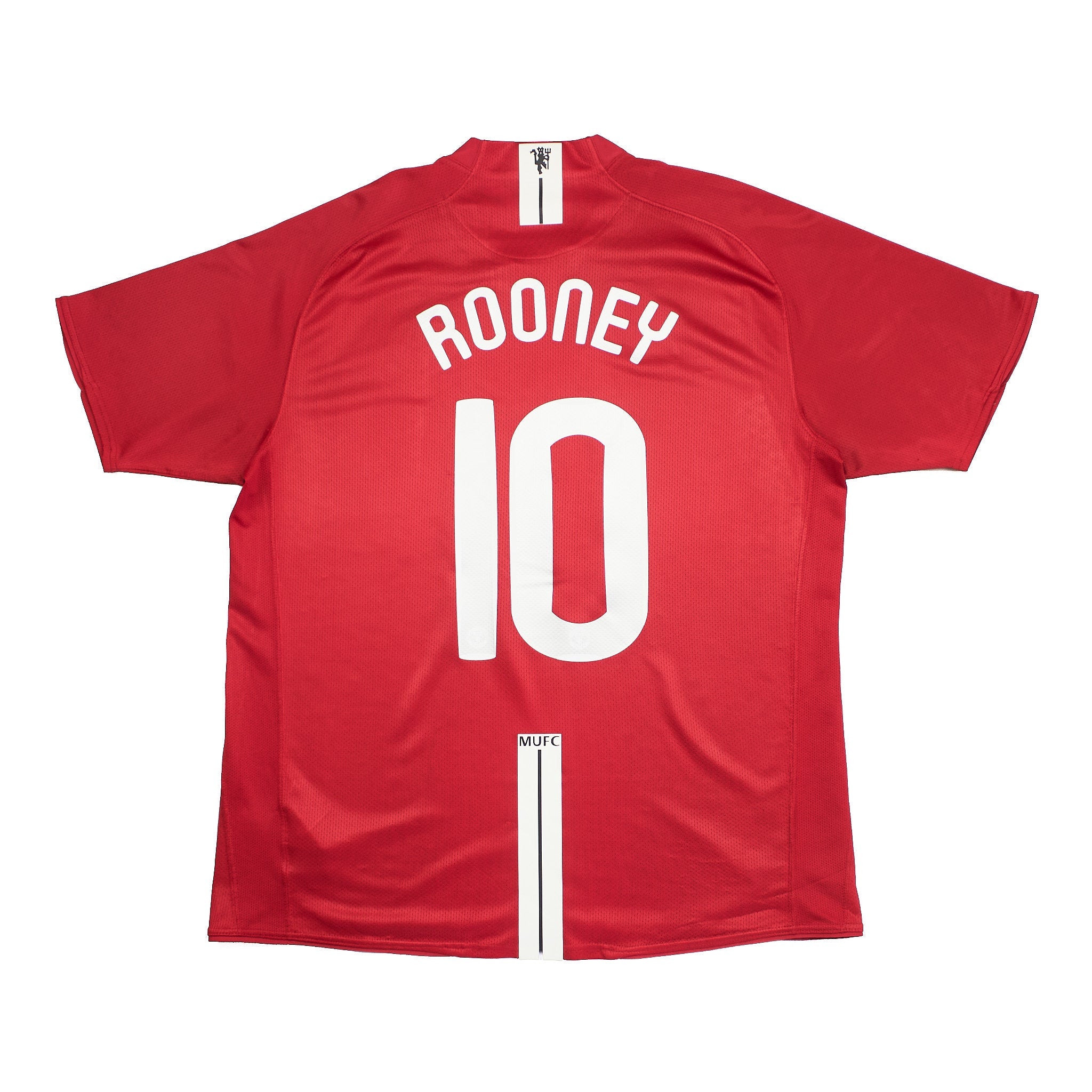 Buy 2007/08 Manchester United Rooney 10 Home Shirt (XL) Nike ~ Free worldwide shipping ~ Authentic Vintage Football Shirts from Cult Kits
