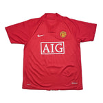 Buy 2007/08 Manchester United Scholes 18 Home Shirt (M) Nike ~ Free worldwide shipping ~ Authentic Vintage Football Shirts from Cult Kits