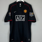 2007/08 MANCHESTER UNITED TEVEZ 32 AWAY SHIRT (XXL) NIKE - Cult Kits - XXL - Buy Vintage Football Shirts, Authentic Retro Football Shirts For Sale, Classic Football Shirts & Soccer Jersey