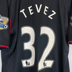 2007/08 MANCHESTER UNITED TEVEZ 32 AWAY SHIRT (XXL) NIKE - Cult Kits - XXL - Buy Vintage Football Shirts, Authentic Retro Football Shirts For Sale, Classic Football Shirts & Soccer Jersey