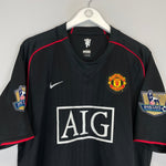 2007/08 MANCHESTER UNITED TEVEZ 32 AWAY SHIRT (XXL) NIKE - Cult Kits - XXL - Buy Vintage Football Shirts, Authentic Retro Football Shirts For Sale, Classic Football Shirts & Soccer Jersey