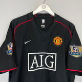 2007/08 MANCHESTER UNITED TEVEZ 32 AWAY SHIRT (XXL) NIKE - Cult Kits - XXL - Buy Vintage Football Shirts, Authentic Retro Football Shirts For Sale, Classic Football Shirts & Soccer Jersey