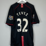 2007/08 MANCHESTER UNITED TEVEZ 32 AWAY SHIRT (XXL) NIKE - Cult Kits - XXL - Buy Vintage Football Shirts, Authentic Retro Football Shirts For Sale, Classic Football Shirts & Soccer Jersey