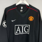 2007/08 MANCHESTER UNITED TEVEZ 32 L/S C/L AWAY SHIRT (XXL) NIKE - Cult Kits - XXL - Buy Vintage Football Shirts, Authentic Retro Football Shirts For Sale, Classic Football Shirts & Soccer Jersey