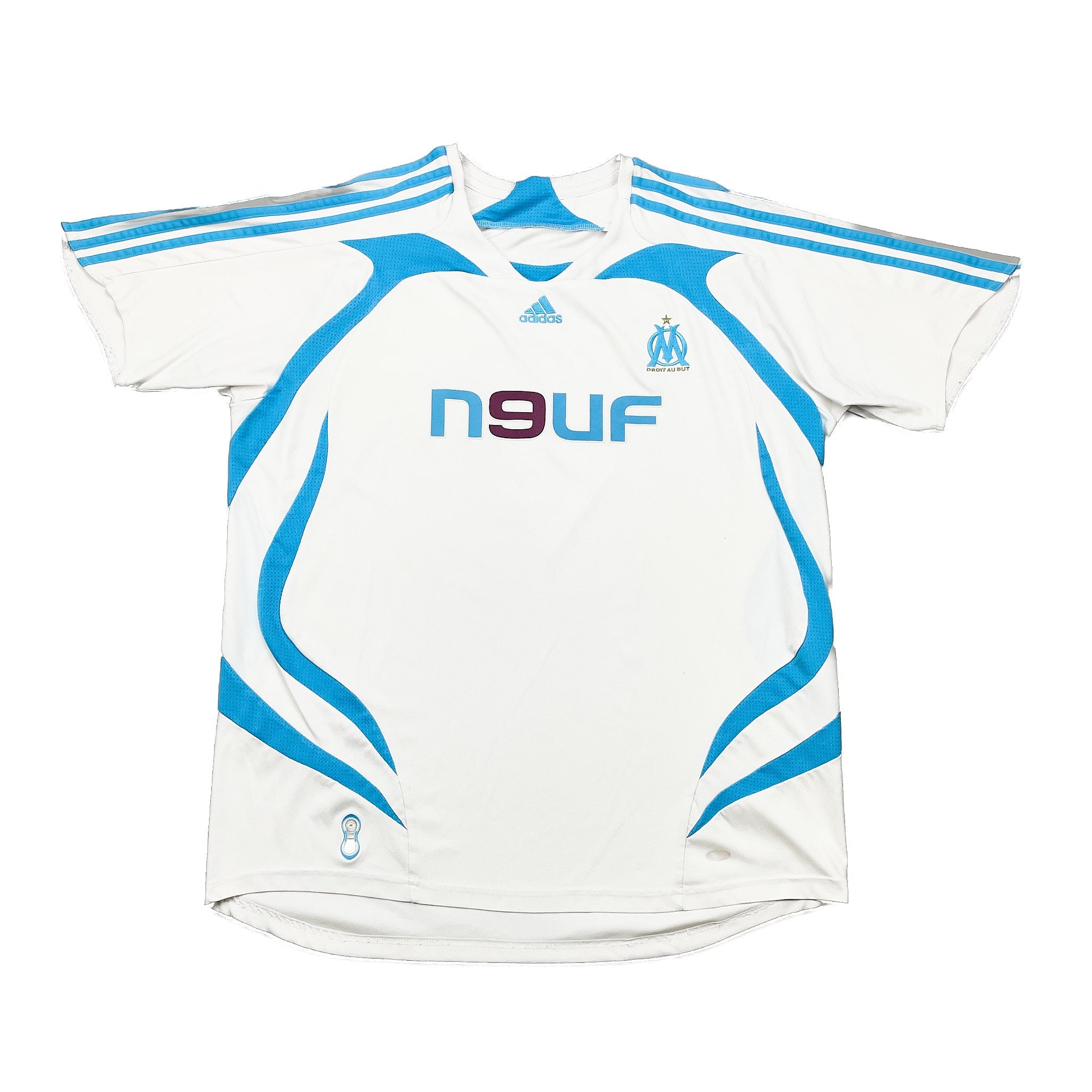 Buy 2007/08 MARSEILLE CISSE 9 HOME SHIRT (XL) ADIDAS ~ Free worldwide shipping available ~ Authentic Vintage Football Shirts from Cult Kits