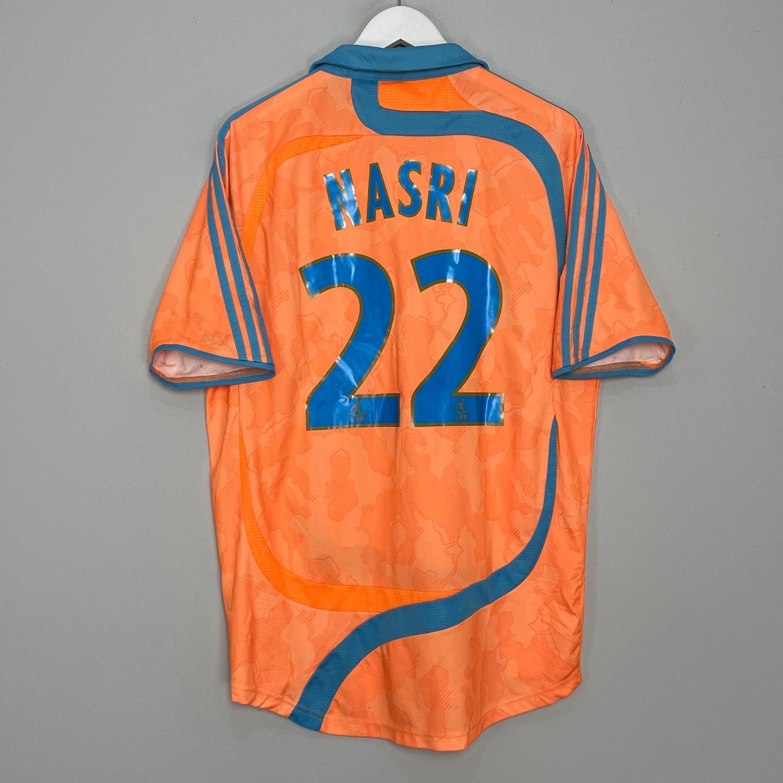 Shop 2007/08 MARSEILLE NASRI #22 THIRD SHIRT (L) ADIDAS, classic football shirts, vintage football shirts & retro soccer jerseys at Cult Kits