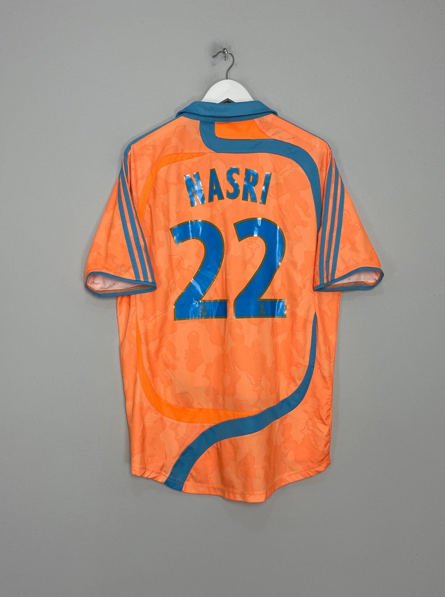 Shop 2007/08 MARSEILLE NASRI #22 THIRD SHIRT (L) ADIDAS, classic football shirts, vintage football shirts & retro soccer jerseys at Cult Kits