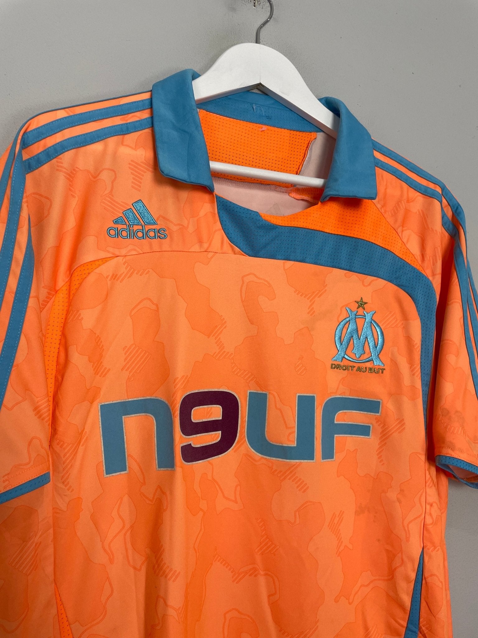 Shop 2007/08 MARSEILLE NASRI #22 THIRD SHIRT (L) ADIDAS, classic football shirts, vintage football shirts & retro soccer jerseys at Cult Kits
