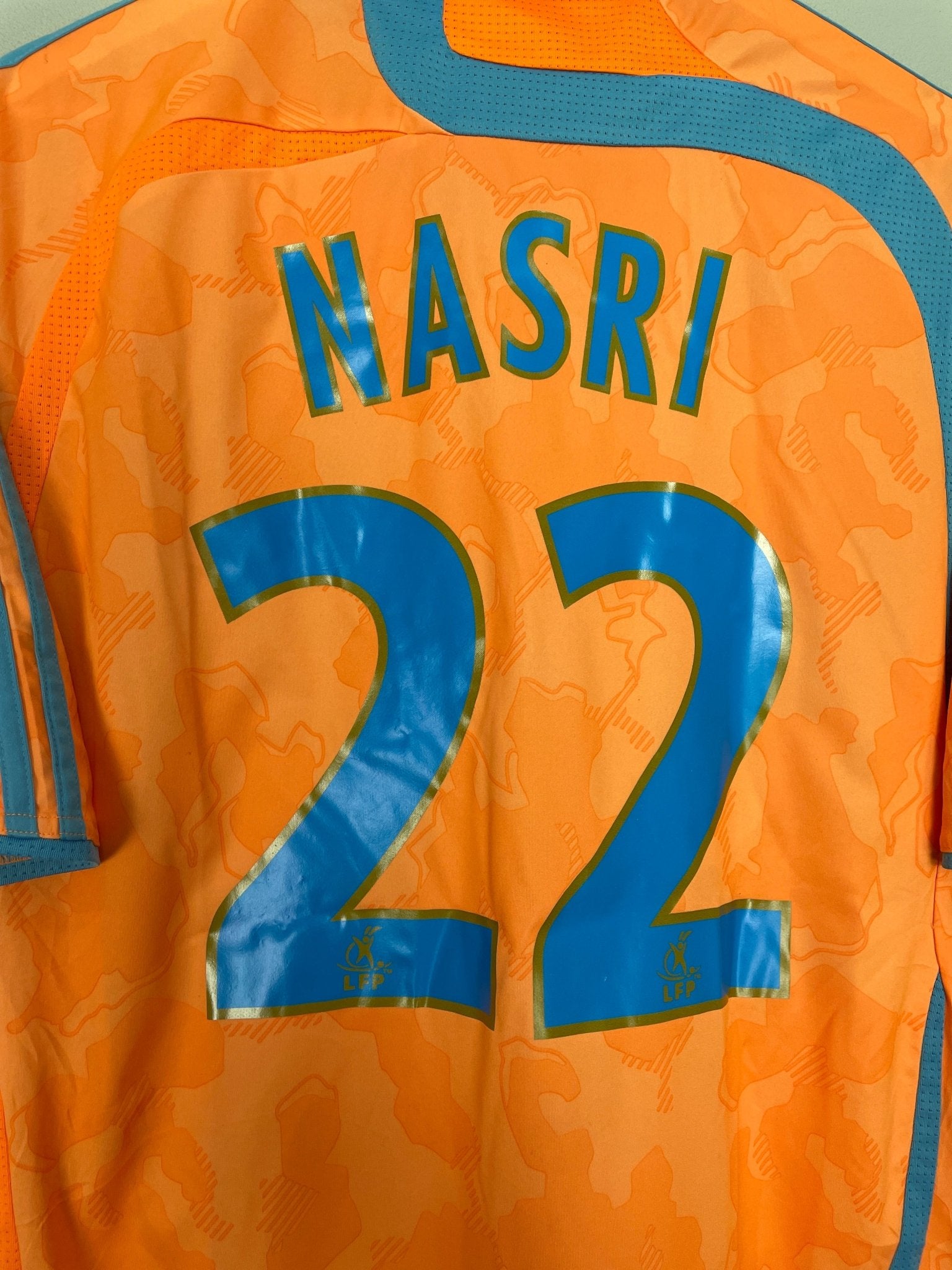 Shop 2007/08 MARSEILLE NASRI #22 THIRD SHIRT (L) ADIDAS, classic football shirts, vintage football shirts & retro soccer jerseys at Cult Kits