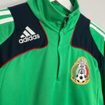 Shop 2007/08 MEXICO 1/4 ZIP TRAINING TOP (L) ADIDAS, classic football shirts, vintage football shirts & retro soccer jerseys at Cult Kits