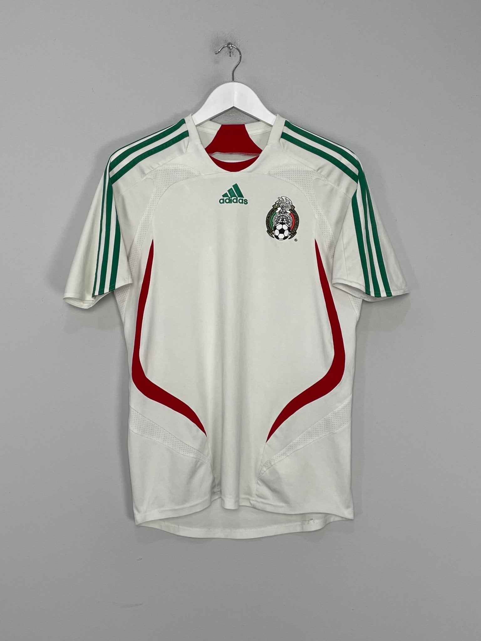 Shop 2007/08 MEXICO AWAY SHIRT (M) ADIDAS, classic football shirts, vintage football shirts & retro soccer jerseys at Cult Kits