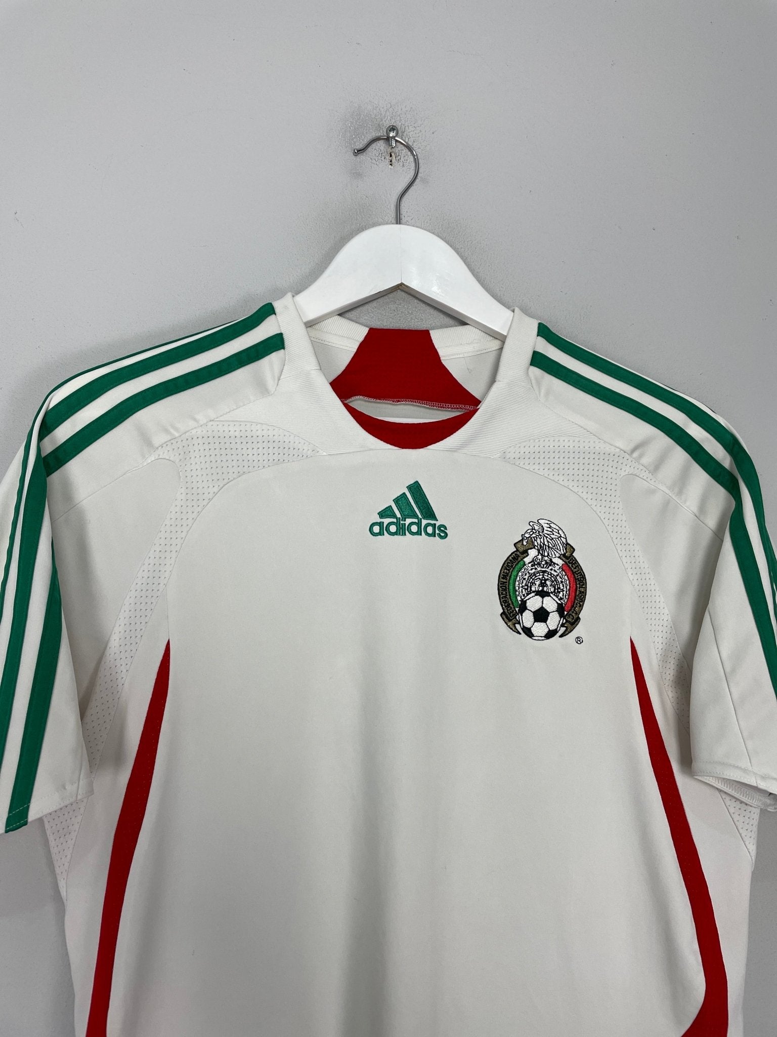 Shop 2007/08 MEXICO AWAY SHIRT (M) ADIDAS, classic football shirts, vintage football shirts & retro soccer jerseys at Cult Kits