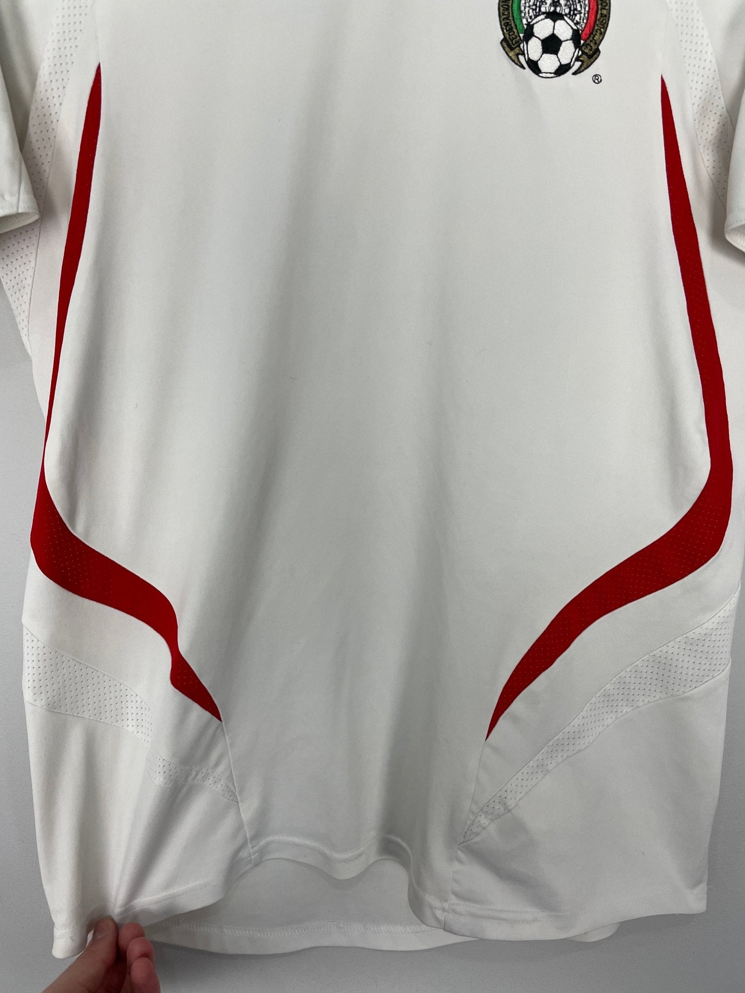 Shop 2007/08 MEXICO AWAY SHIRT (M) ADIDAS, classic football shirts, vintage football shirts & retro soccer jerseys at Cult Kits