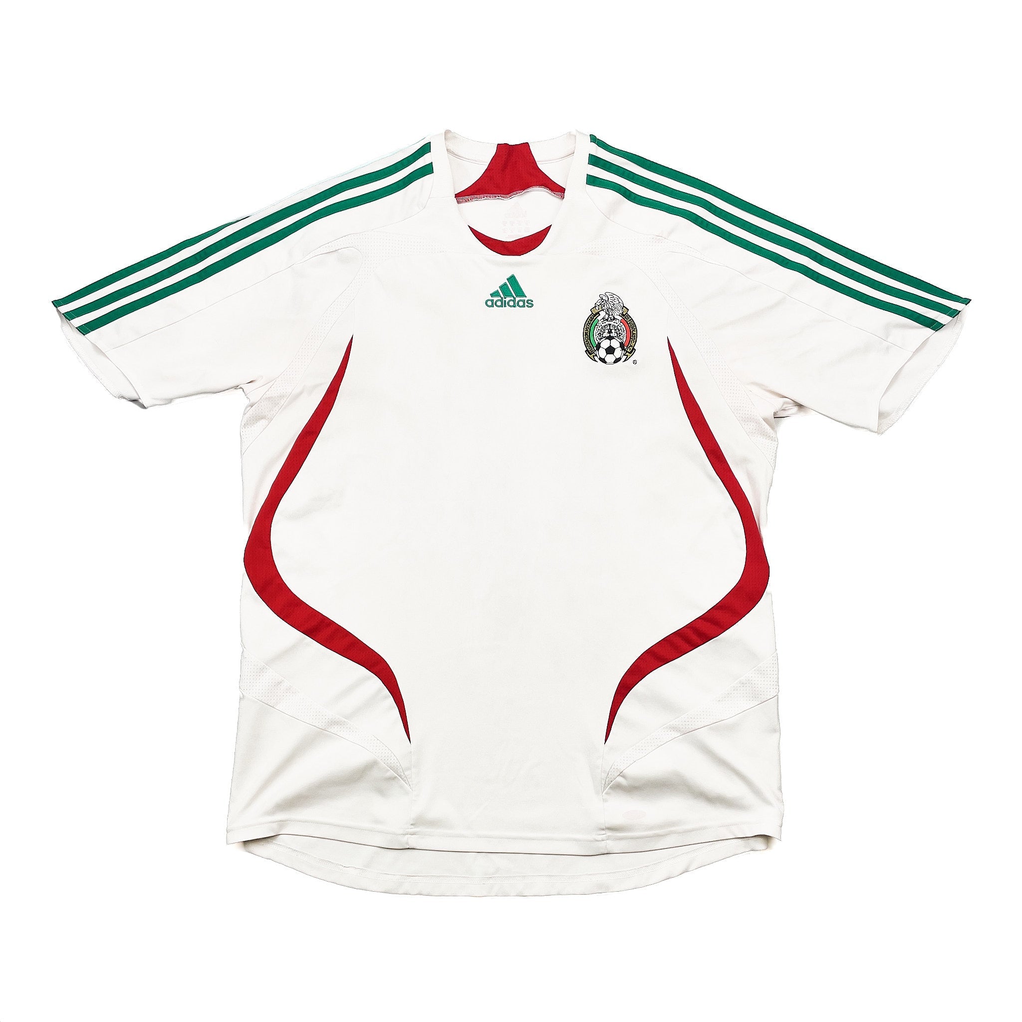 Buy 2007/08 Mexico Away Shirt (XL) Adidas ~ Free worldwide shipping available ~ Authentic Vintage Football Shirts from Cult Kits