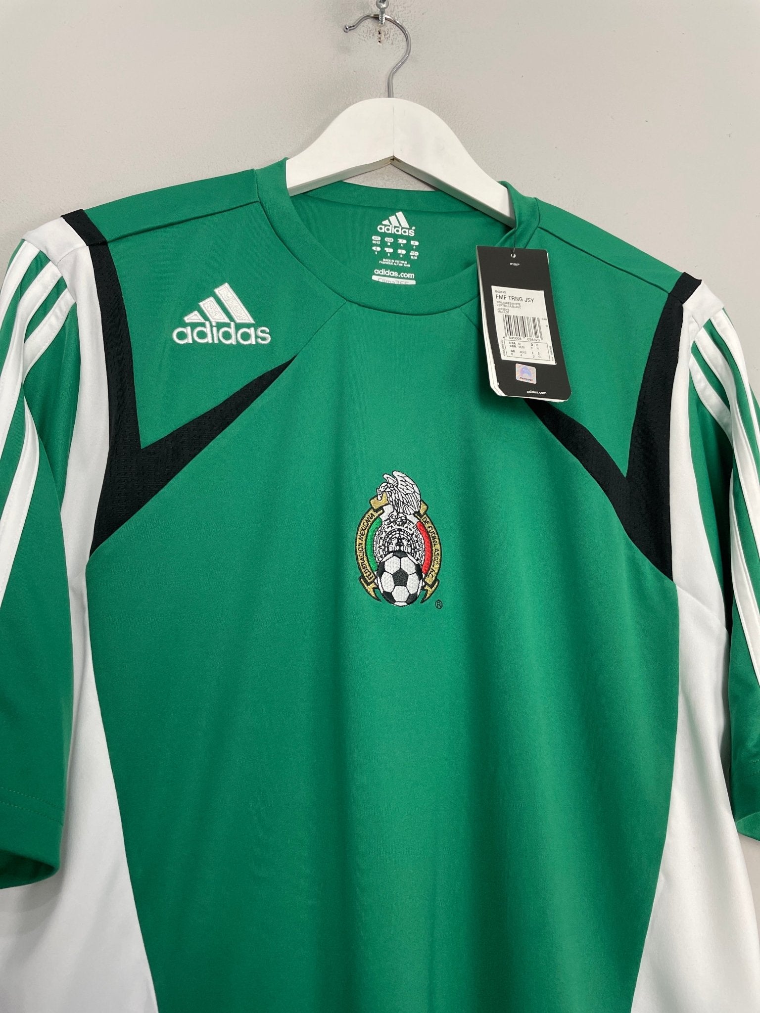 Shop 2007/08 MEXICO *BNWT* TRAINING SHIRT (M) ADIDAS, classic football shirts, vintage football shirts & retro soccer jerseys at Cult Kits