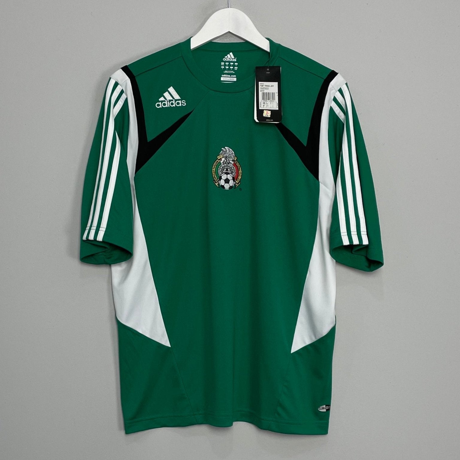 Shop 2007/08 MEXICO *BNWT* TRAINING SHIRT (M) ADIDAS, classic football shirts, vintage football shirts & retro soccer jerseys at Cult Kits